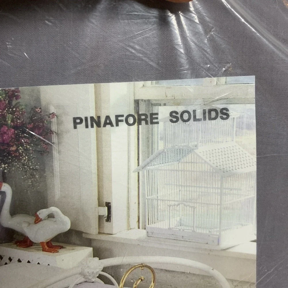 Vintage Springmaid Percale Full Flat Sheet & Pillowcases Lavendar Purple NOS NEW